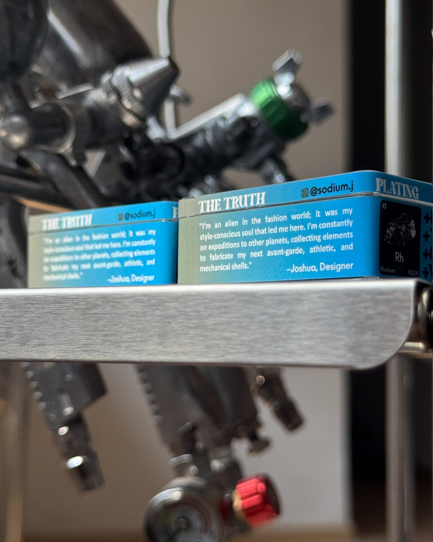 The Shape of Devotion stud earrings