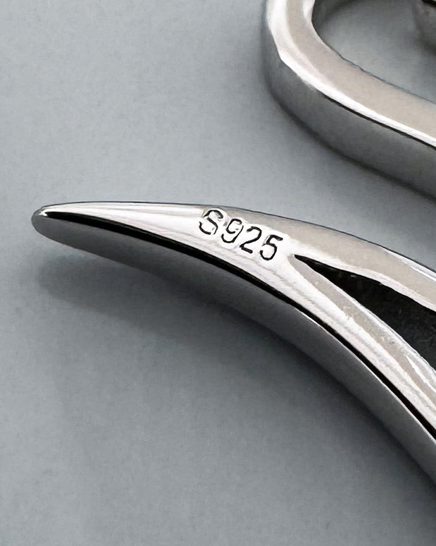 The Shape of Devotion stud earrings