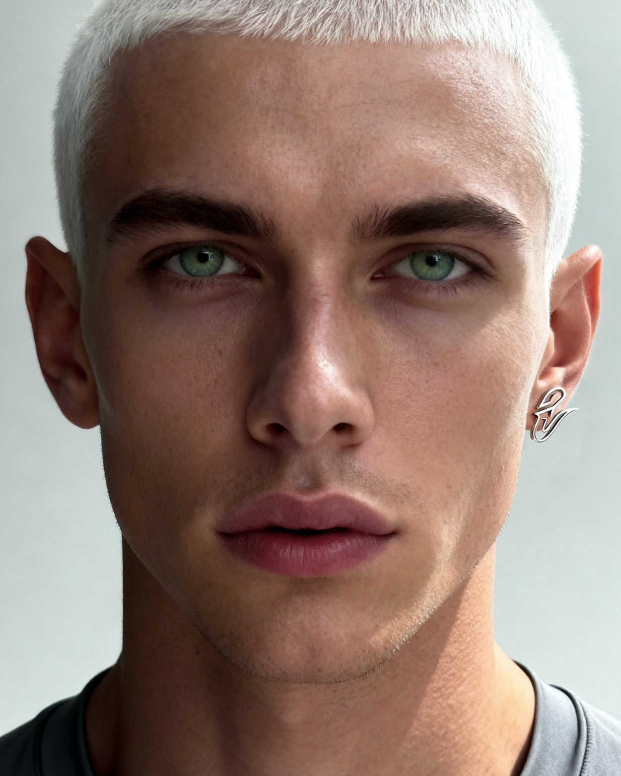 The Shape of Devotion stud earrings